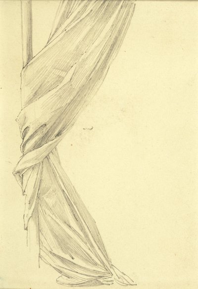 perdelik çalışma by Edward Burne Jones