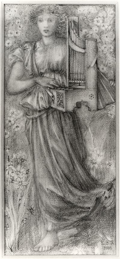 Bahar by Edward Coley Burne Jones