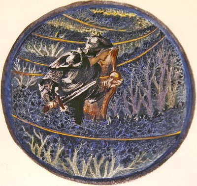 Çiçek Kitabı: II. Altın iplik by Edward Coley Burne Jones