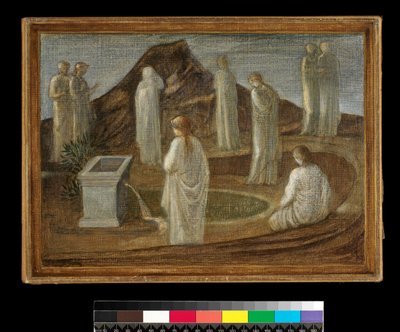 Dokuz İlham Perisinin Rüyası by Edward Burne Jones