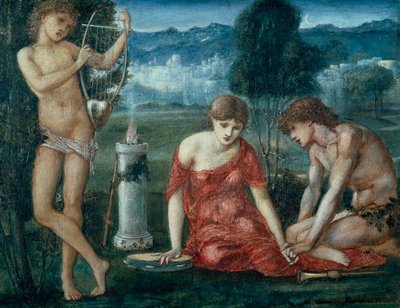 Kızlık zarına kurban, 1875 by Edward Burne Jones