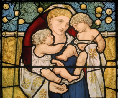 Hayır kurumu, tasarlanmış 1868 (vitray) by Edward Burne Jones