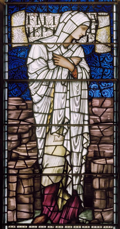Edinburgh, St Giles Katedrali, Morris & Co., Edward Burne-Jones, Jepthas Daughter, 1886 by Edward Burne Jones