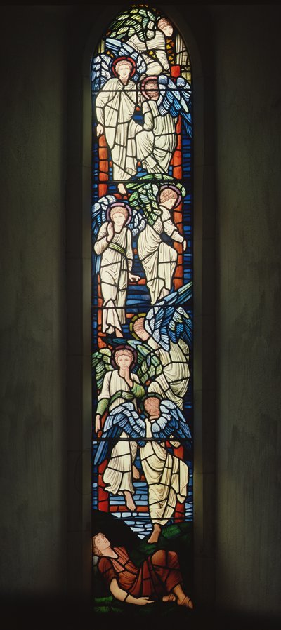 Jacobs Merdiveni (ayrıntılar için ayrıca bkz. 11001) by Edward Burne Jones