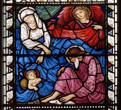 Kirkcaldy Old Kirk, Morris & Co., Edward Burne-Jones, The Nativity, 1886 by Edward Burne Jones
