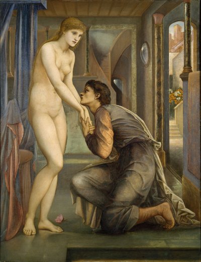 Pygmalion ve İmge - Ruh Erişiyor, 1878 by Edward Burne Jones