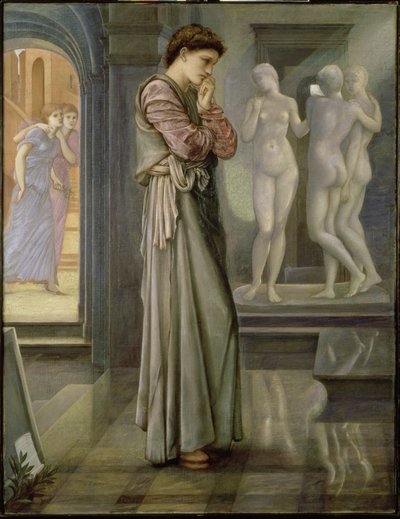 Pygmalion ve Görüntü: Kalp Arzuları, 1868 by Edward Burne Jones