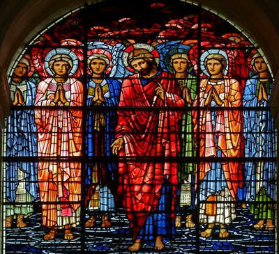Yükseliş, 1885-1897 (vitray) by Edward Burne Jones