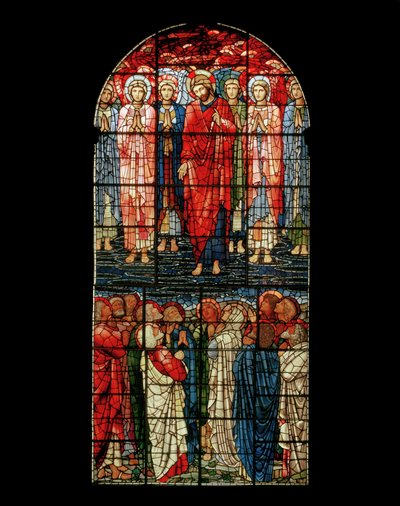 Yükseliş Penceresi, 1885 (vitray) by Edward Burne Jones
