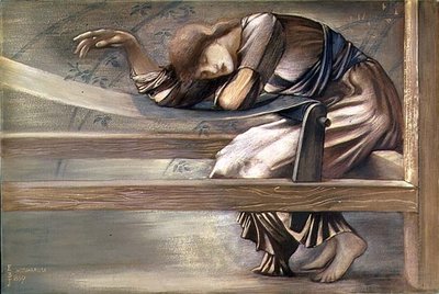 Briar Rose Serisi - "The Garden Court" Çalışması by Edward Burne Jones