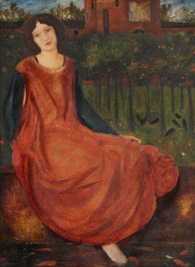 Japon Balığı Havuzu, 1861 by Edward Burne Jones