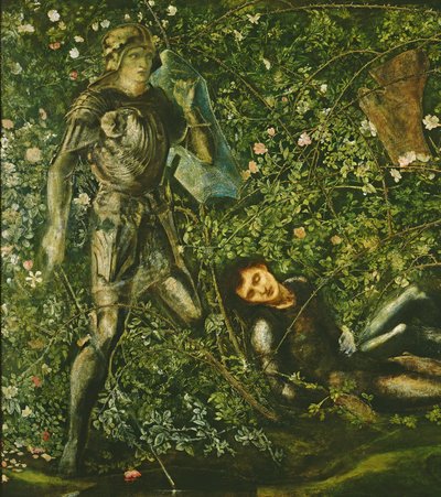 Şövalyeler ve Briar Rose, 1869 by Edward Burne Jones
