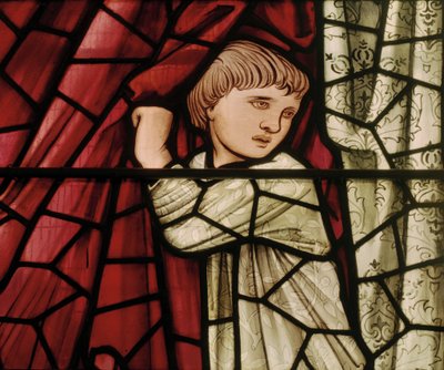 Kıyamet Penceresi, detay, 1897 (vitray) by Edward Burne Jones