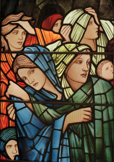 Kıyamet Penceresi, detay, 1897 (vitray) by Edward Burne Jones