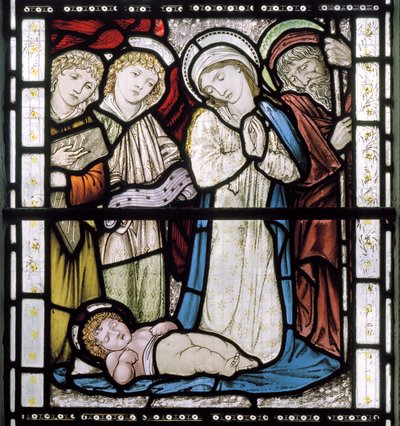 Doğuş, 1877 (vitray) by Edward Burne Jones