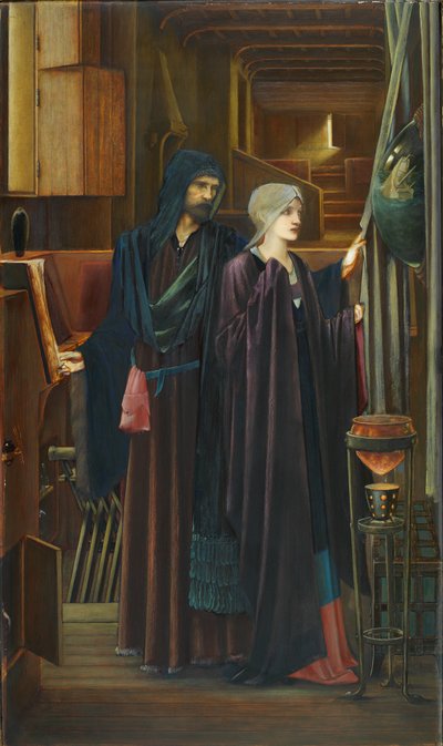 Büyücü, 1898 by Edward Burne Jones