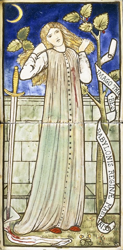 Thisbe", 1861-62 by Edward Burne Jones
