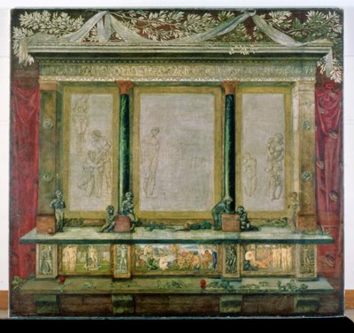 Troya Üç Parçası, 1872-1898 by Edward Burne Jones