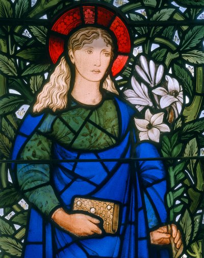 Whitelands Koleji, Morris & Co., Edward Burne-Jones, Mary, 1886 by Edward Burne Jones