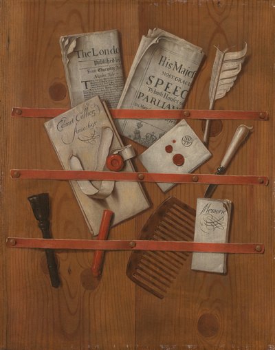 Bir Mektup Rafı by Edward Collier