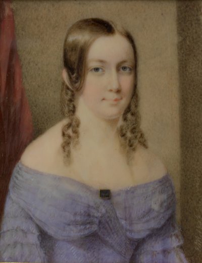 Bir Hanımefendinin Portresi, 1842. by Edward Dalton Marchant