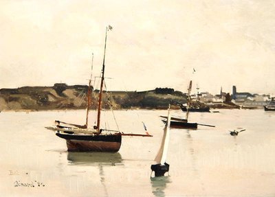Aziz Servan Limanı by Edward Darley Boit