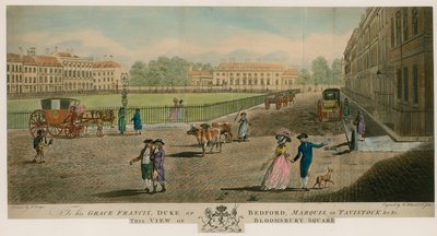 Bloomsbury Meydanı, Londra by Edward Dayes