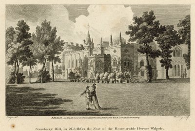 Strawberry Hill, Twickenham, Londra, Sayın Horace Walpole