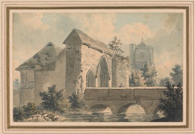 Waltham Manastırı, Essex by Edward Dayes