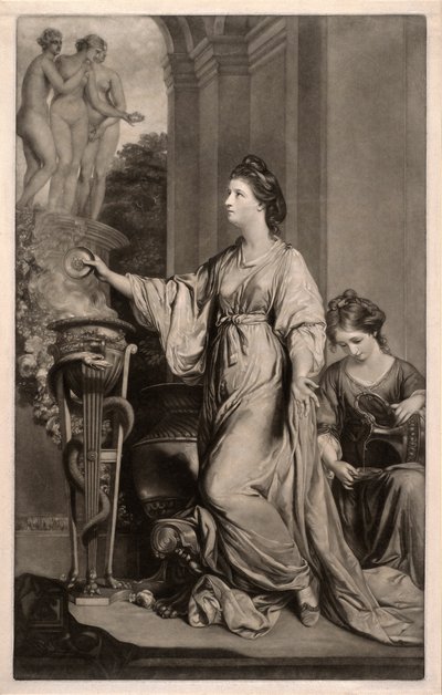 Leydi Sarah Bunbury by Edward Fisher