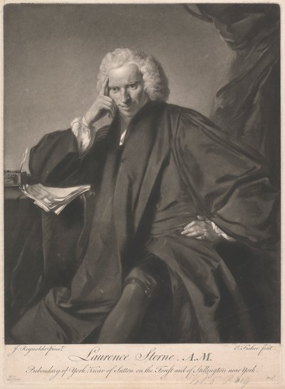 Laurence Sterne, AM by Edward Fisher