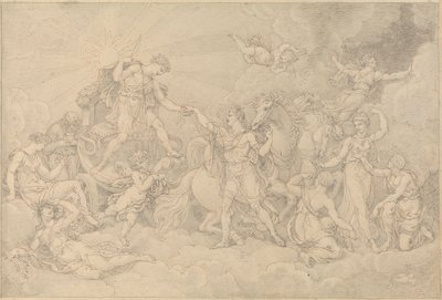 Apollon ve Fayton by Edward Francis Burney