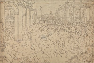 Efes'te St. Paul için Brüt Çalışma by Edward Francis Burney