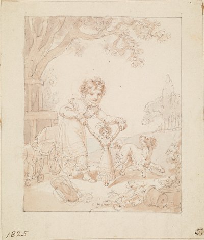 The New Doll için İllüstrasyon: İsimsiz by Edward Francis Burney