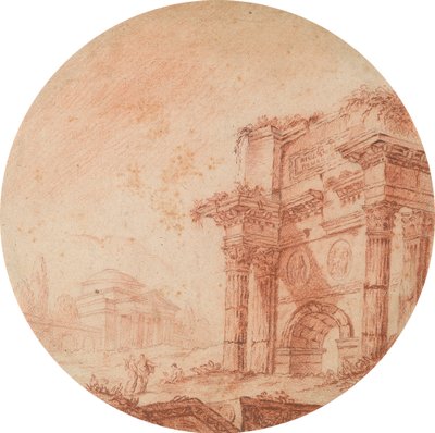 Roma Harabeleri by Edward Francis Burney