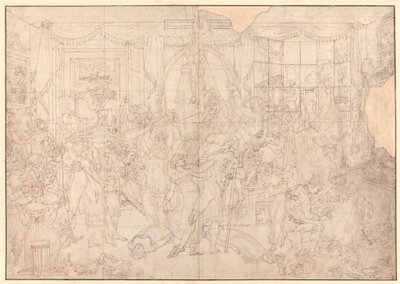 Genç Bayanlar için Zarif Kuruluş (çalışma için) by Edward Francis Burney
