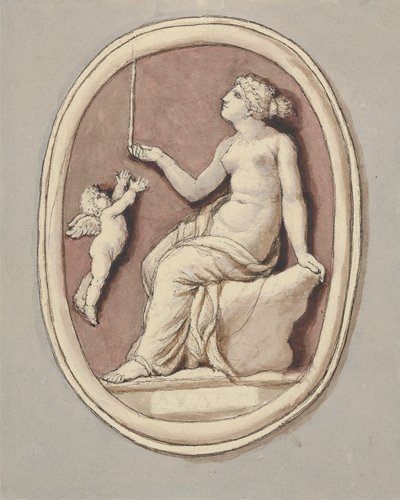 Venüs ve Aşk Tanrısı by Edward Francis Burney