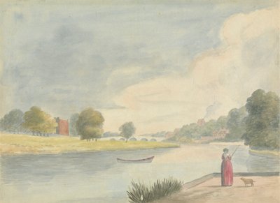 Kadın Balık Tutma by Edward Francis Burney