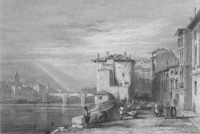 Verona, 1832. by Edward Francis Finden