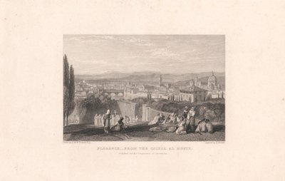 Chiesa al Monte'den Floransa by Edward Goodall