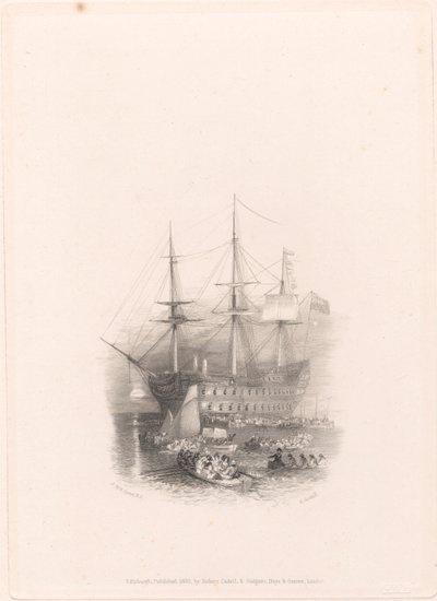 Bellerophon, Plymouth Sesi by Edward Goodall