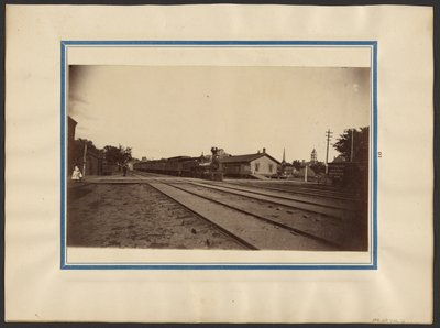 [Demiryolu istasyonu, Maple City] by Edward H. Hart