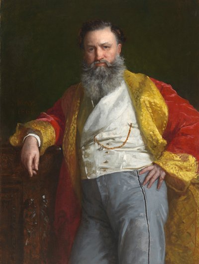 Isaac Merrit Şarkıcı, 1869. by Edward Harrison May