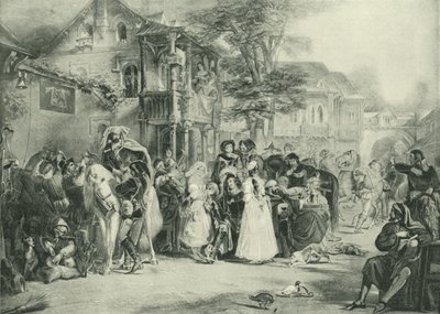 Av ve Sebze Satıcıları by Edward Henry Corbould