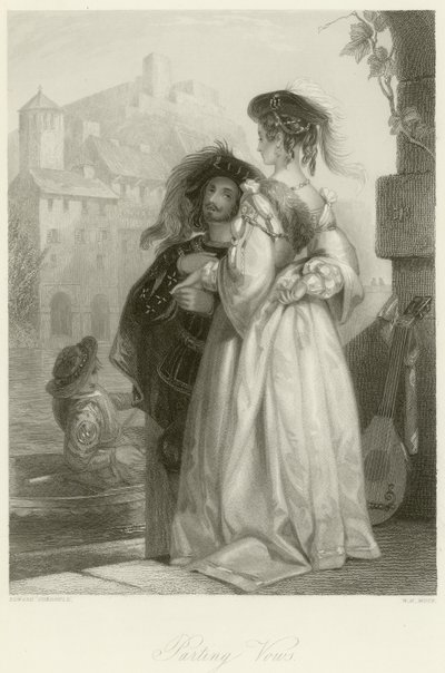 Parting Vows  by Edward Henry Corbould