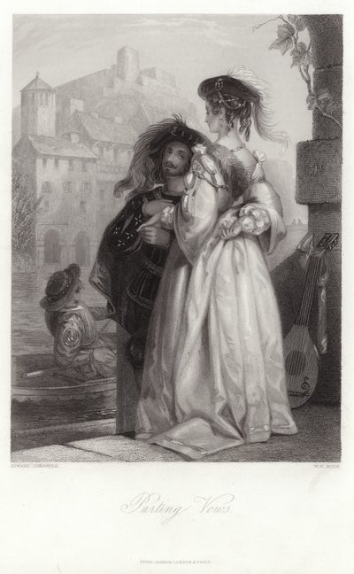ayrılık yeminleri by Edward Henry Corbould