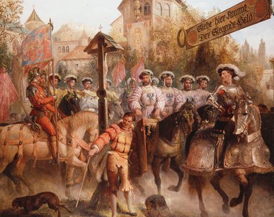 Alayı, 1893 by Edward Henry Corbould