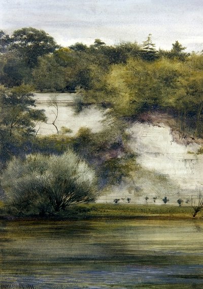 Nehir kenarında by Edward Henry Fahey