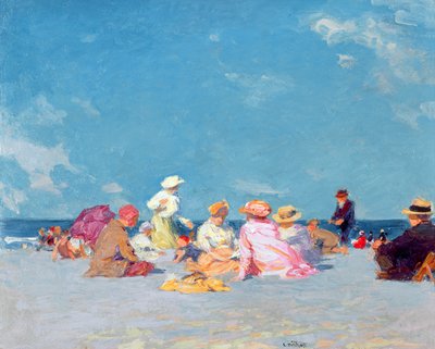 Öğleden Sonra Eğlencesi, c.1907-27 (tuval üzerine yağlıboya) by Edward Henry Potthast