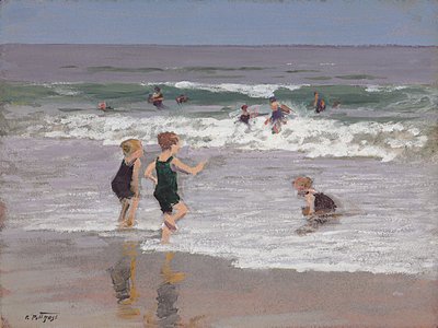 Sörf Oynayan Çocuklar by Edward Henry Potthast